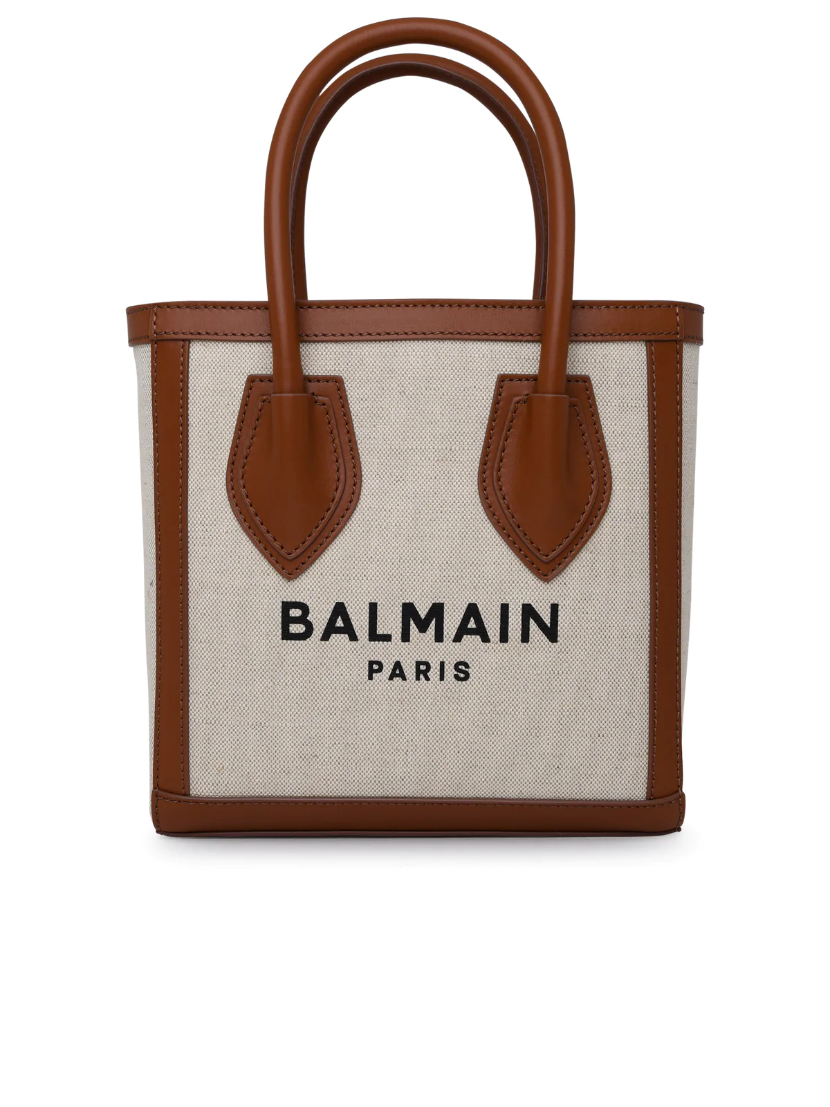 Balmain Canvas B-Army 26 Bag (Paris Logo)