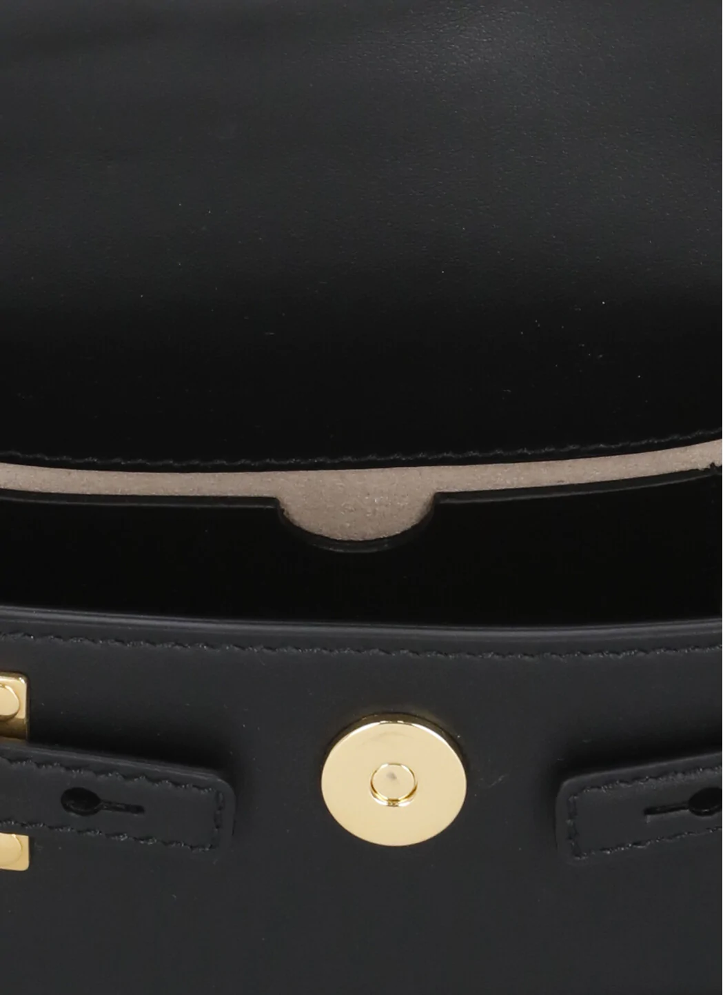 Black Balmain leather hand bag for woman — view 5