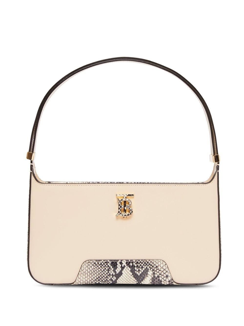 Burberry python-print TB shoulder bag