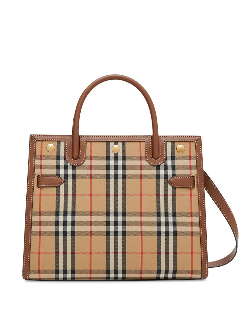 Burberry Title Vintage check tote bag