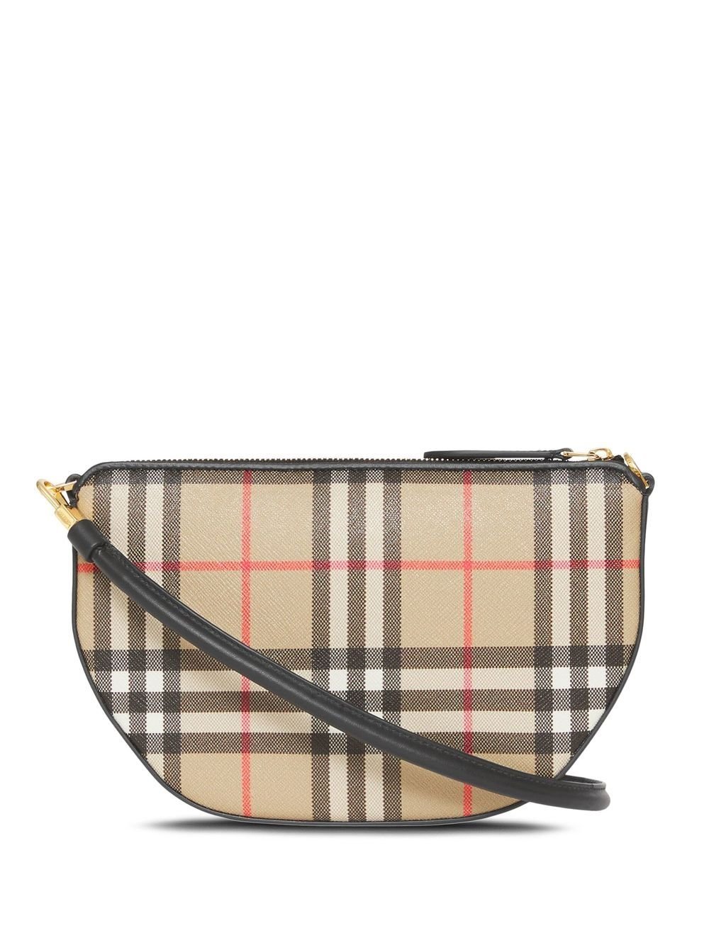Burberry Olympia Vintage Check mini shoulder bag — view 2