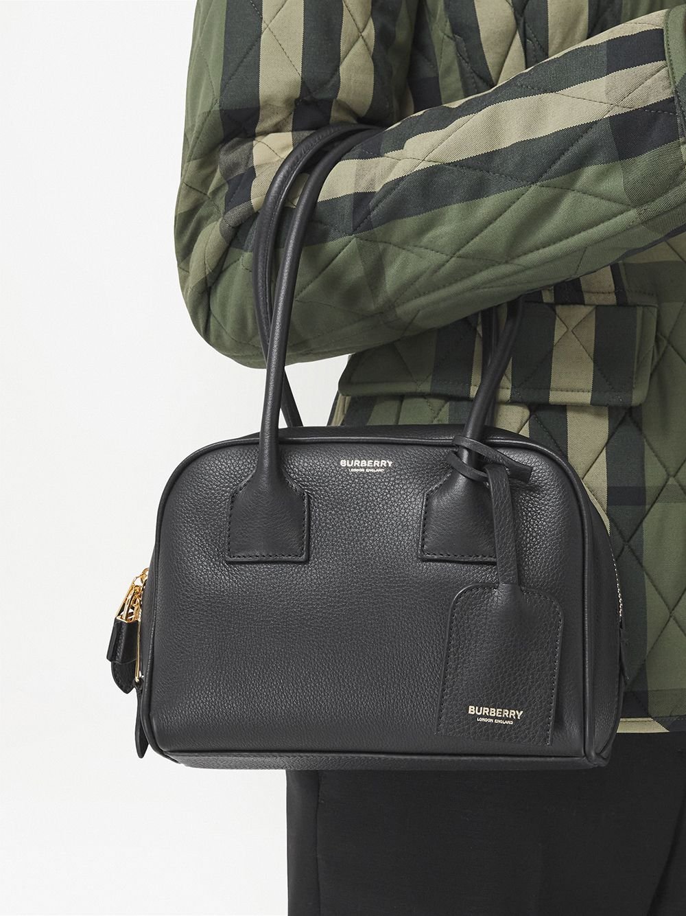 Burberry mini Half Cube top-handle bag — view 4