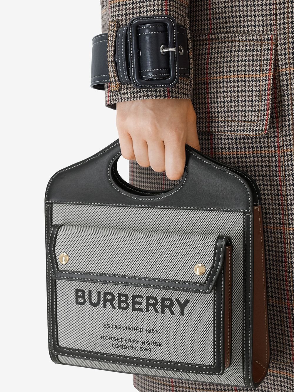 Burberry mini tri-tone Pocket bag — view 5