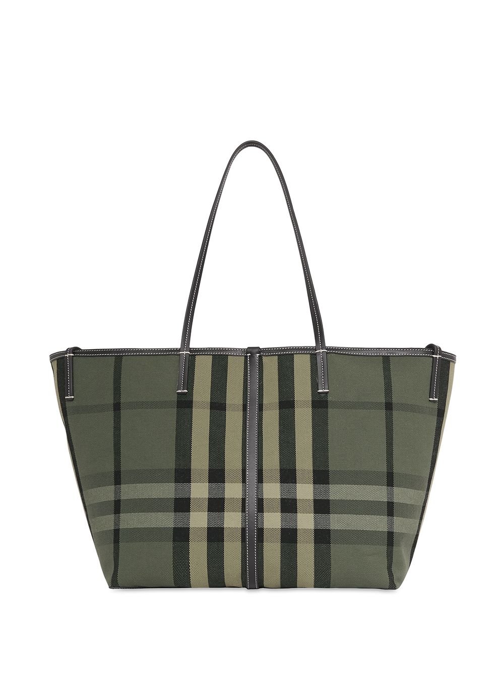 Burberry check-print tote bag — view 2