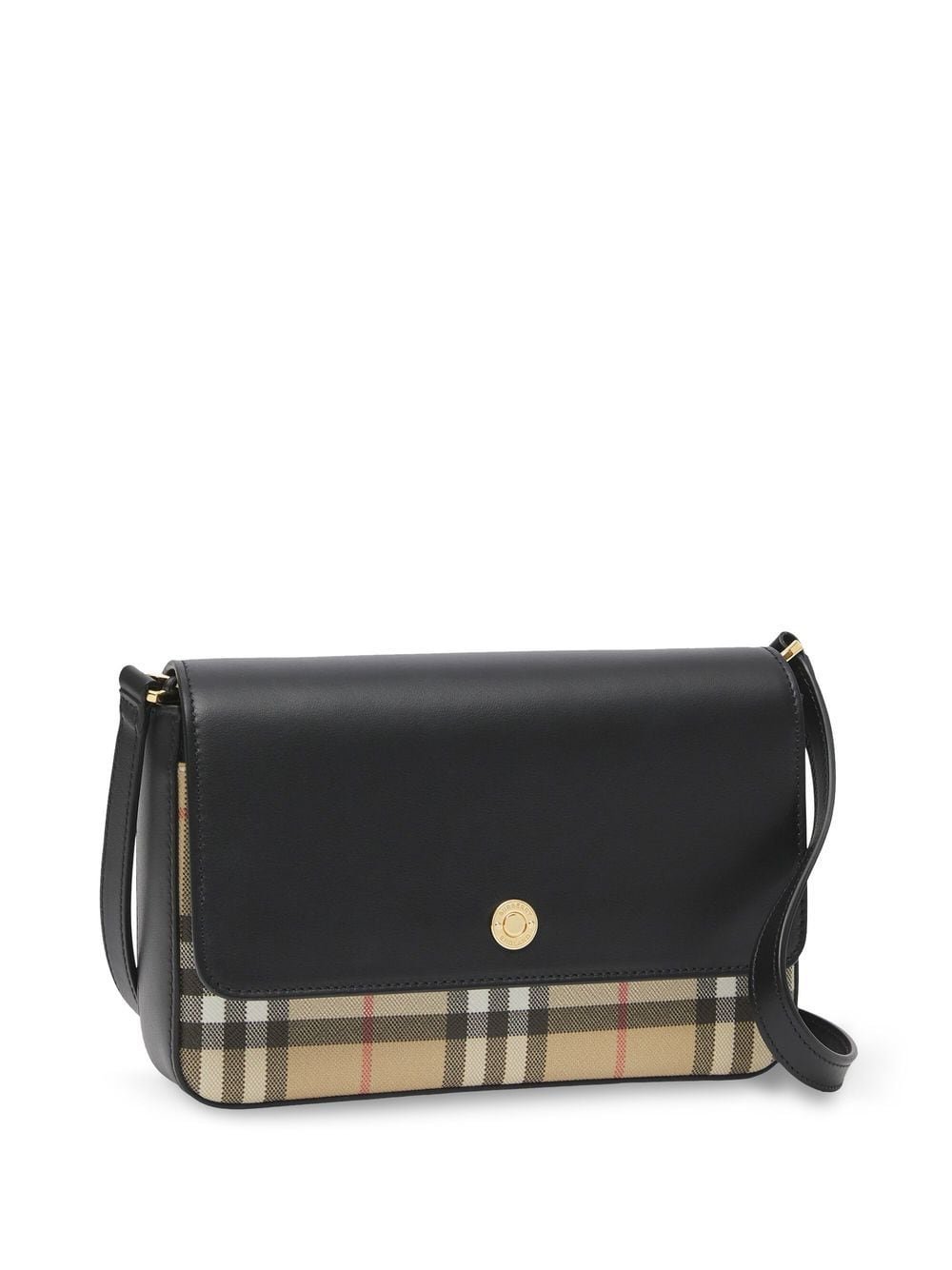 Burberry mini Vintage Check leather crossbody bag — view 3