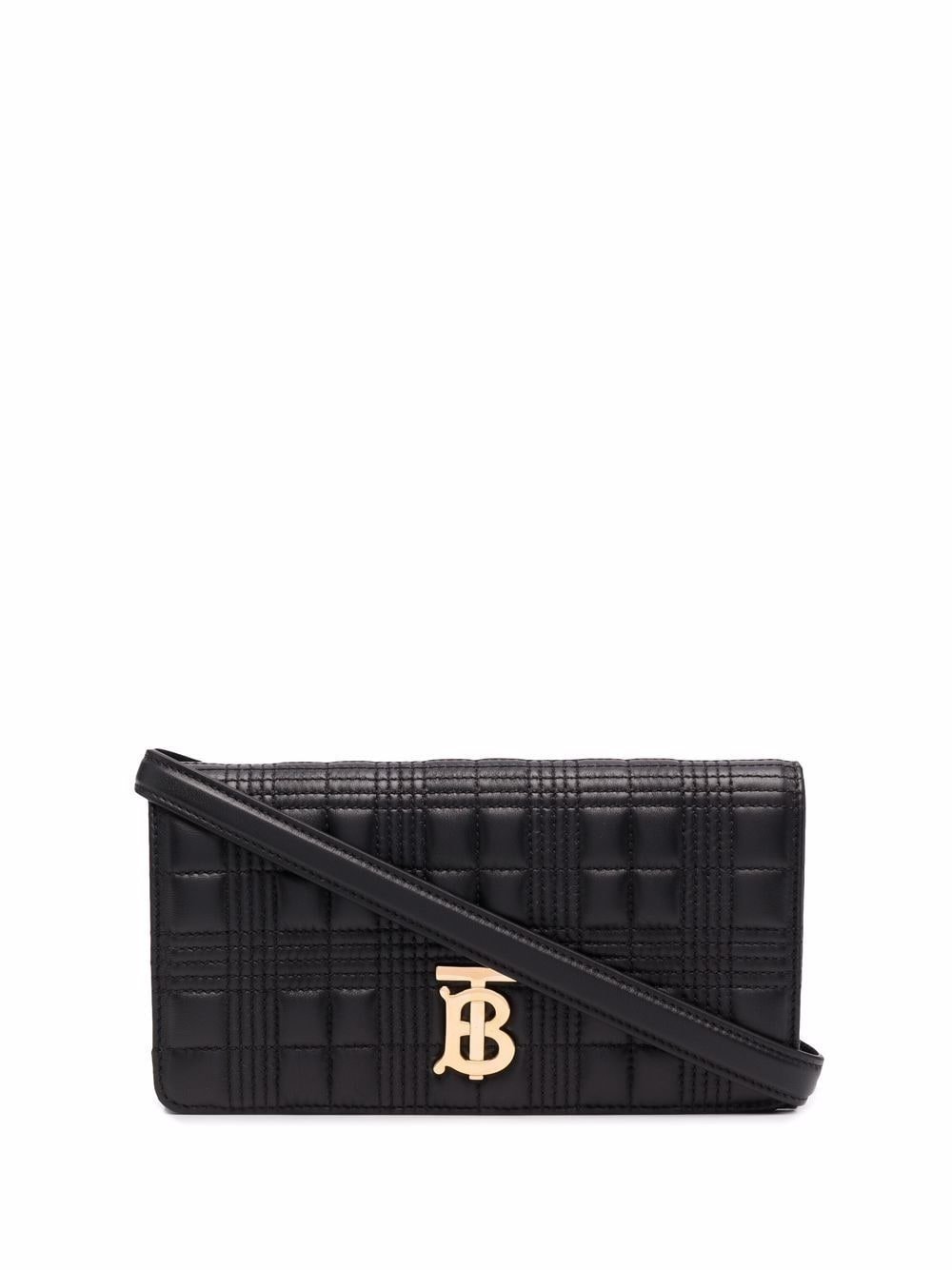 Burberry Lola quilted wallet on chain — view 2