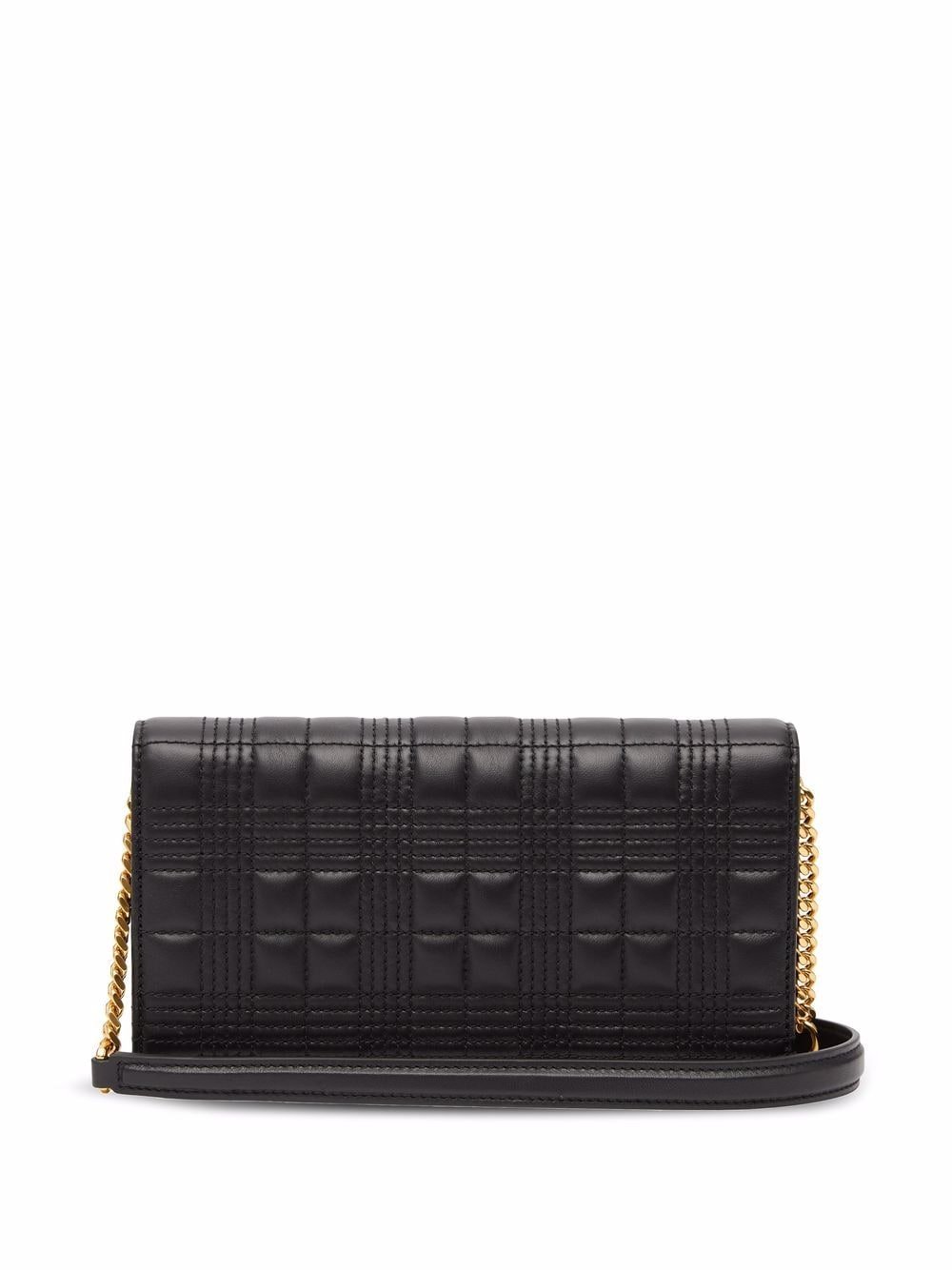 Burberry Lola quilted wallet on chain — view 3