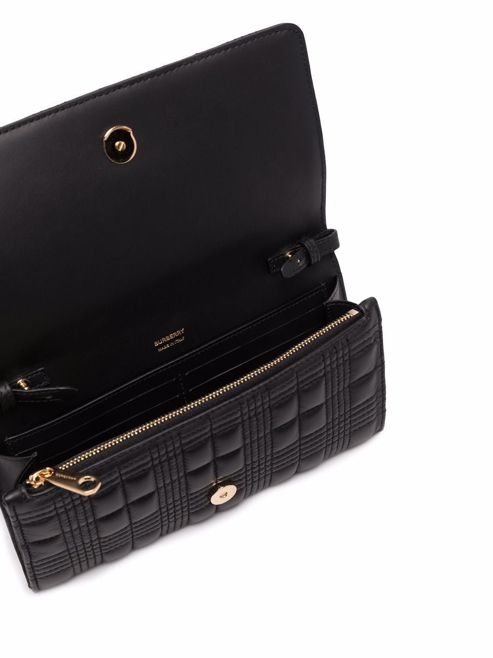 Burberry Lola quilted wallet on chain — view 4