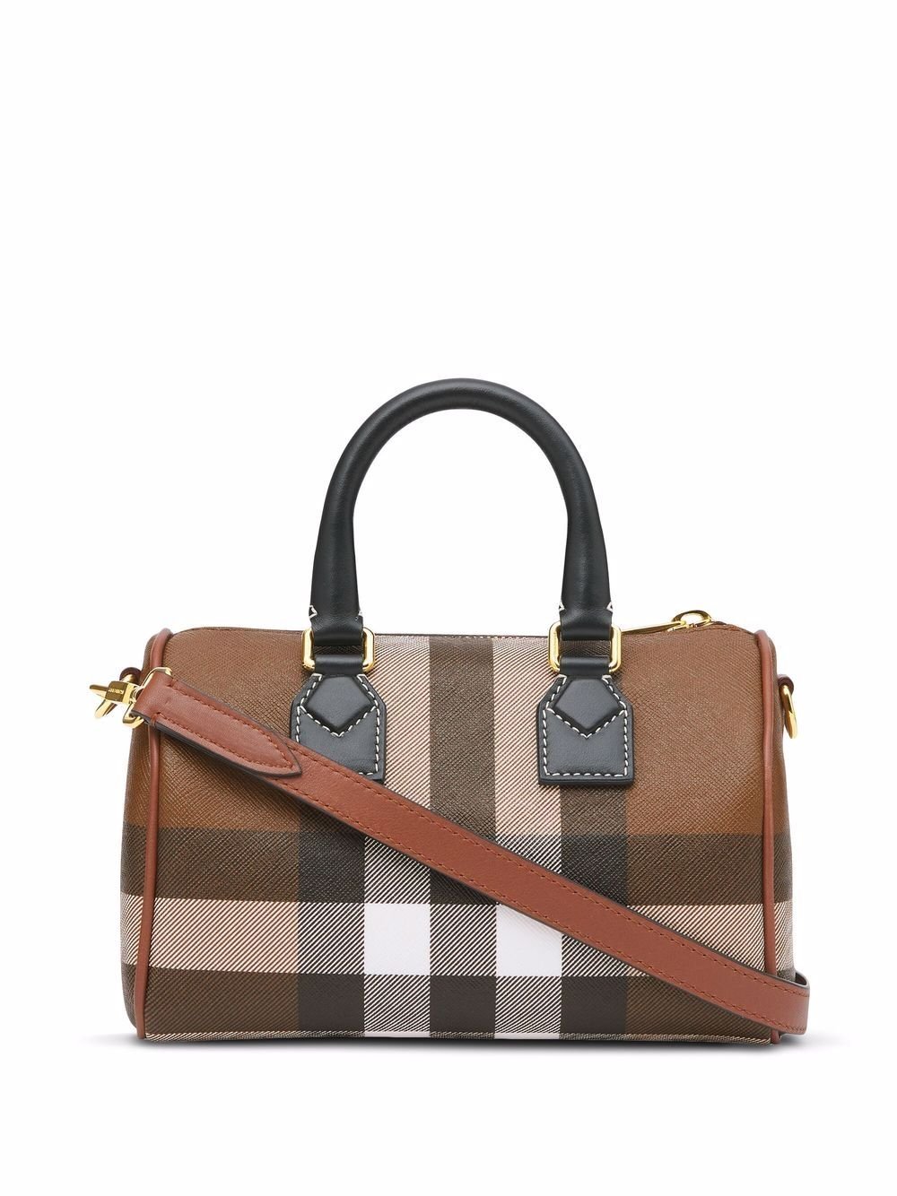 Burberry mini House Check bowling bag — view 3