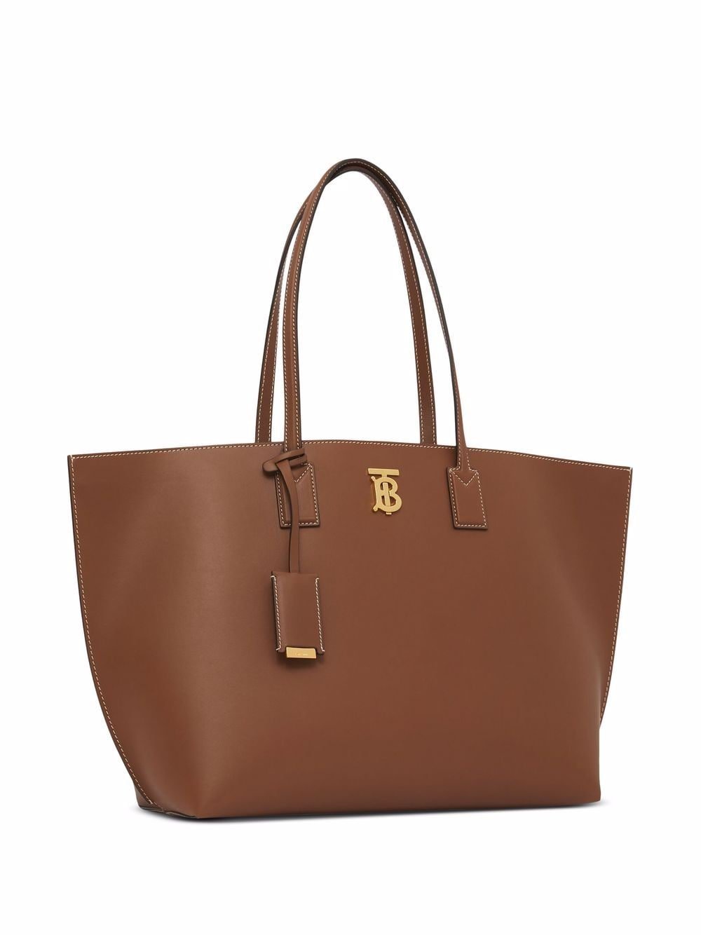 Burberry monogram leather tote bag — view 3