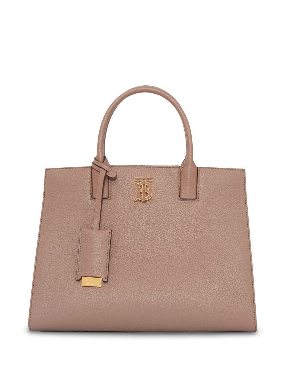 Burberry Frances mini leather tote bag