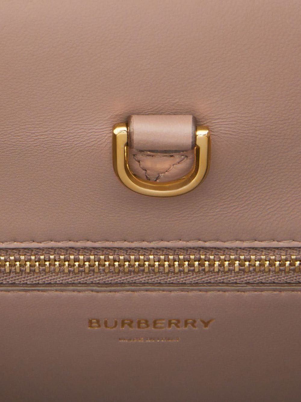 Burberry Frances mini leather tote bag — view 3