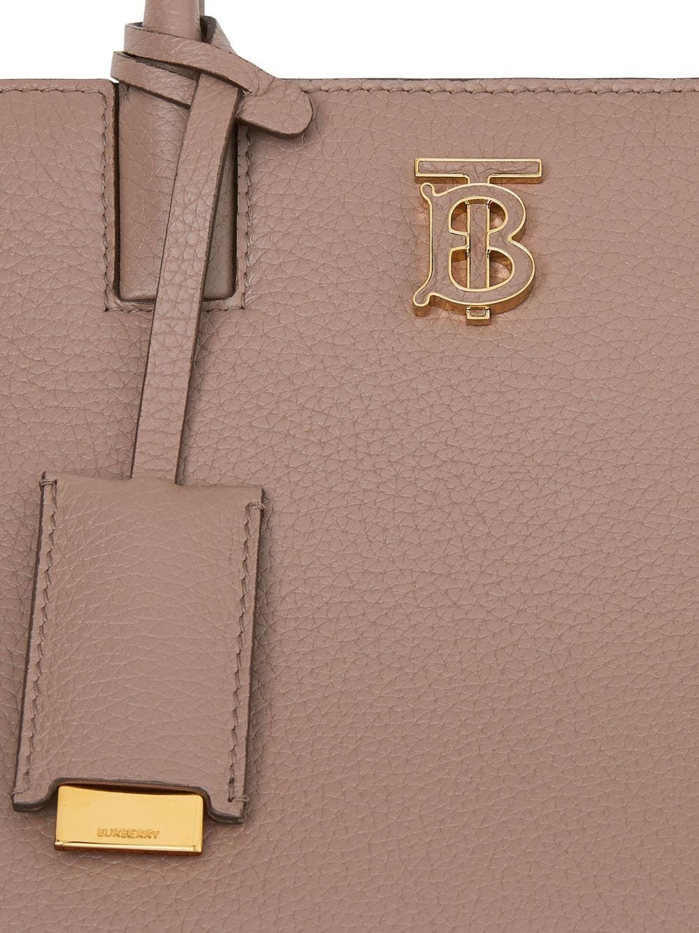 Burberry Frances mini leather tote bag — view 4