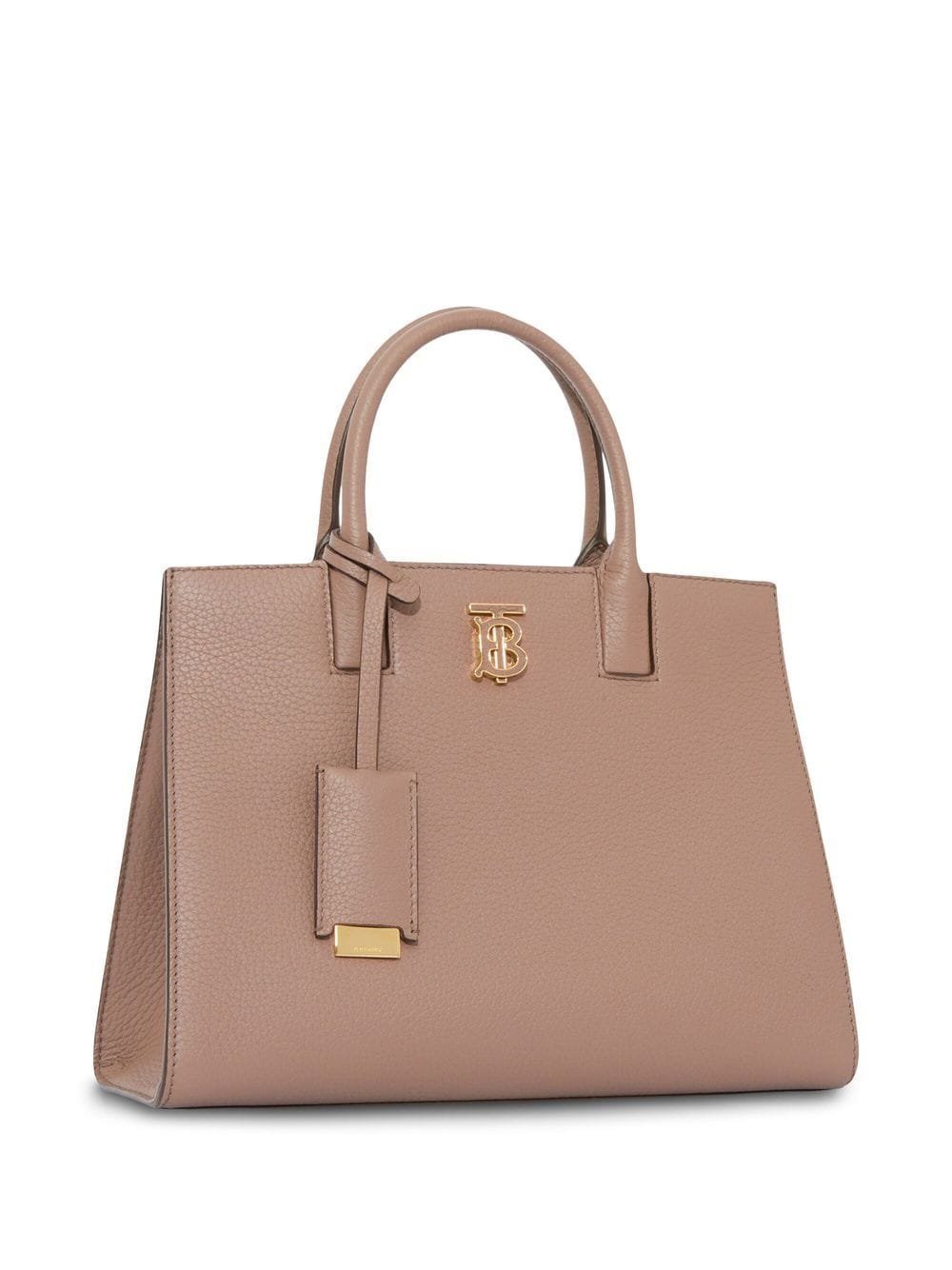 Burberry Frances mini leather tote bag — view 5