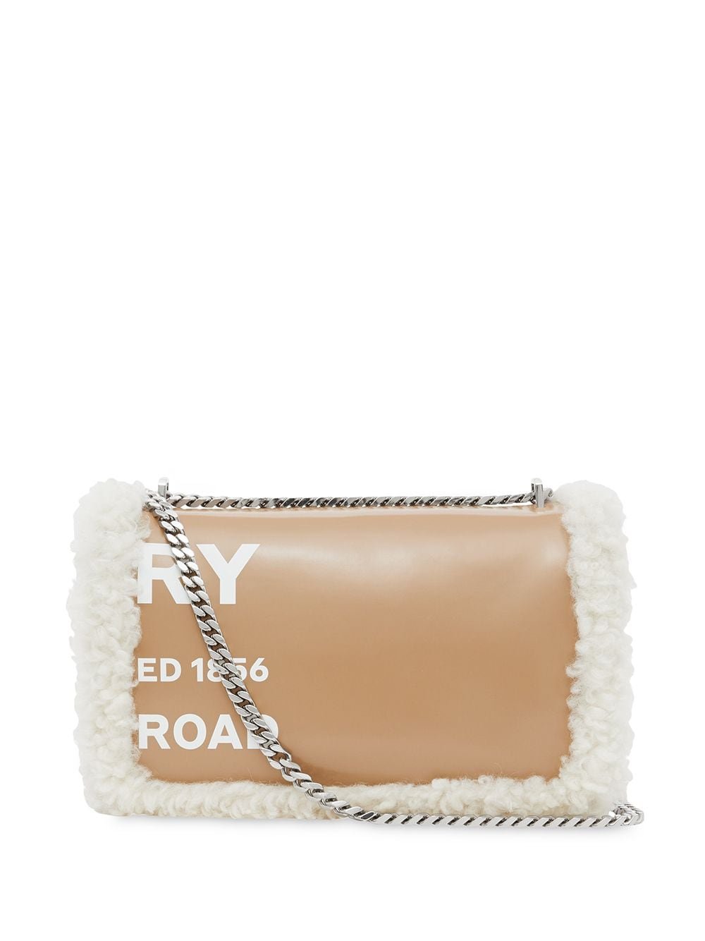 Burberry shearling-trim Lola bag — view 2