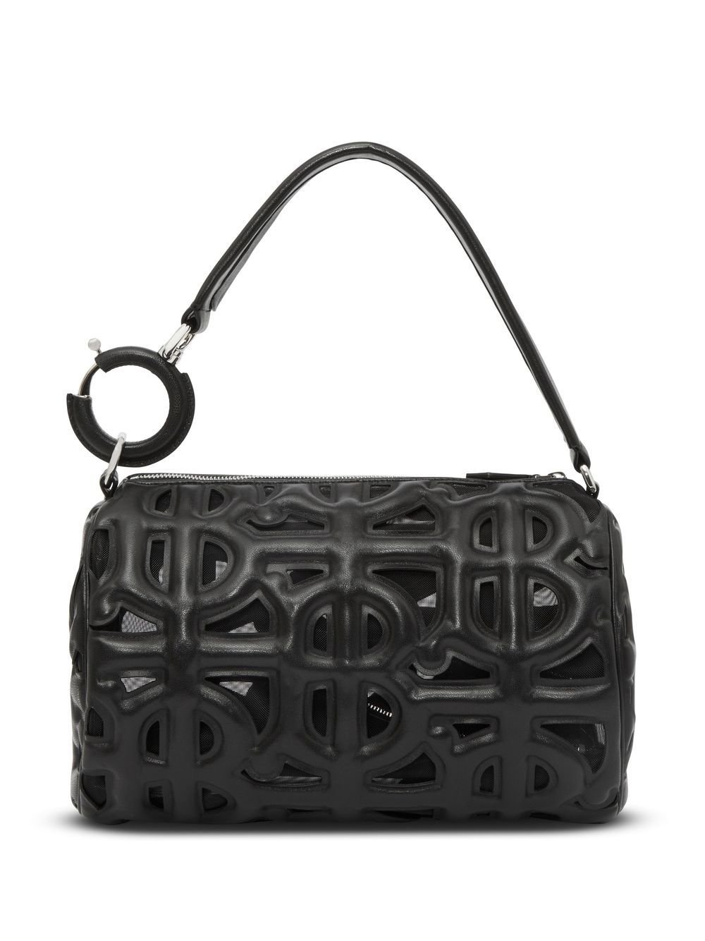 Burberry small Rhombi quilted Monogram shoulder bag — view 2