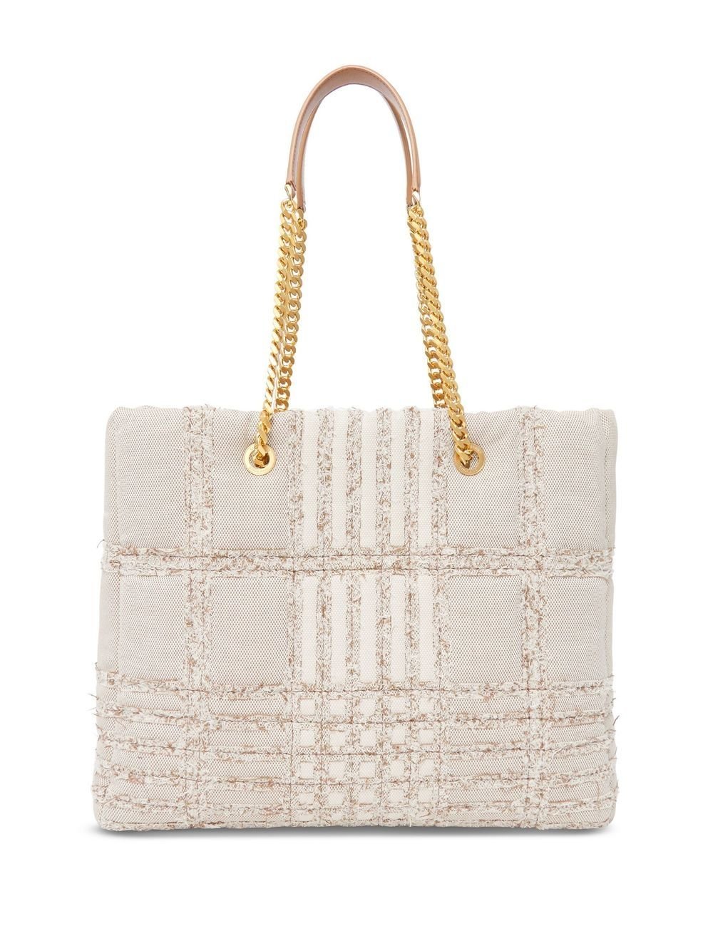 Burberry needle-punch check Lola bag — view 2