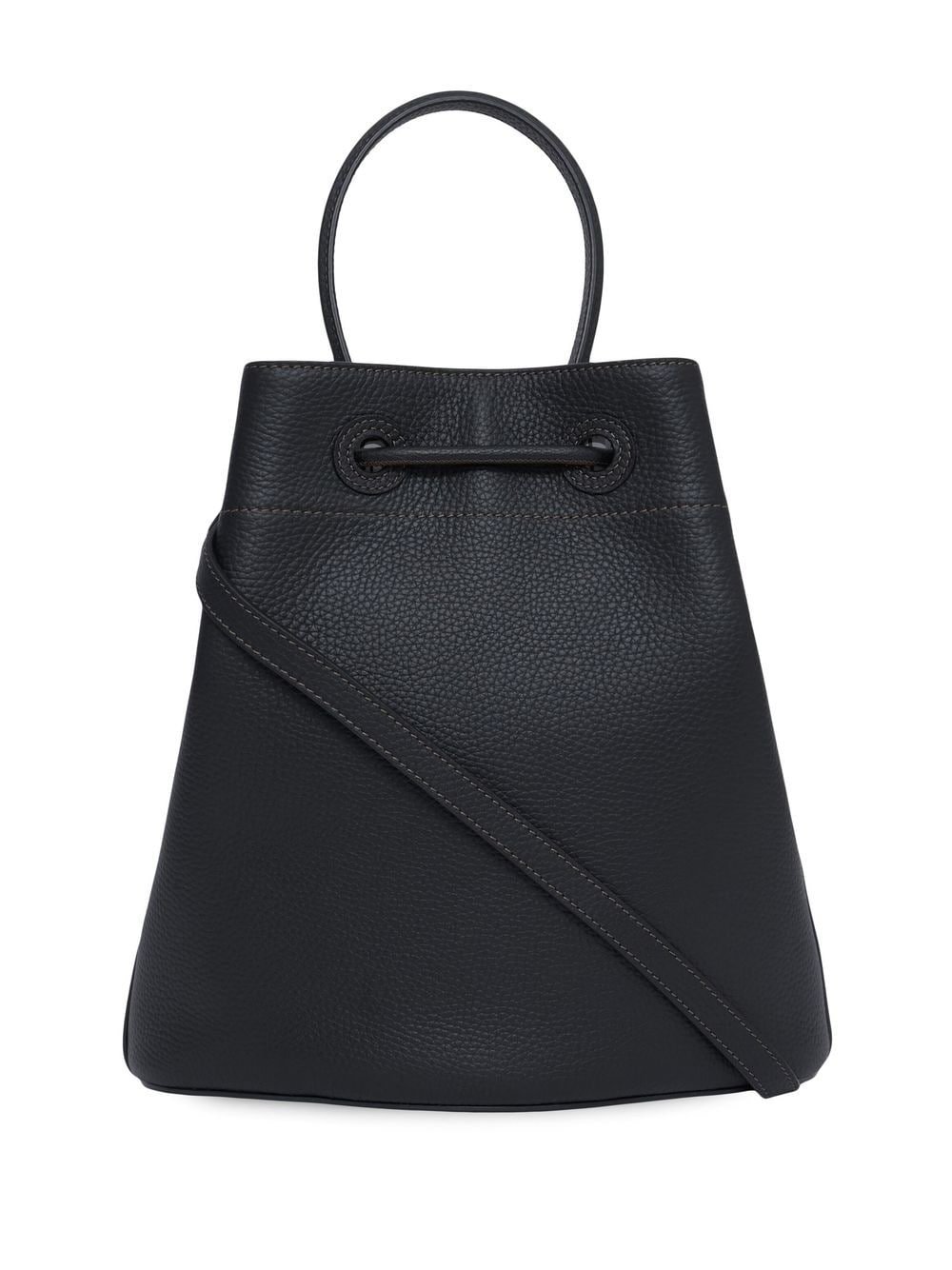 Burberry TB plaque embossed leather mini bag — view 2