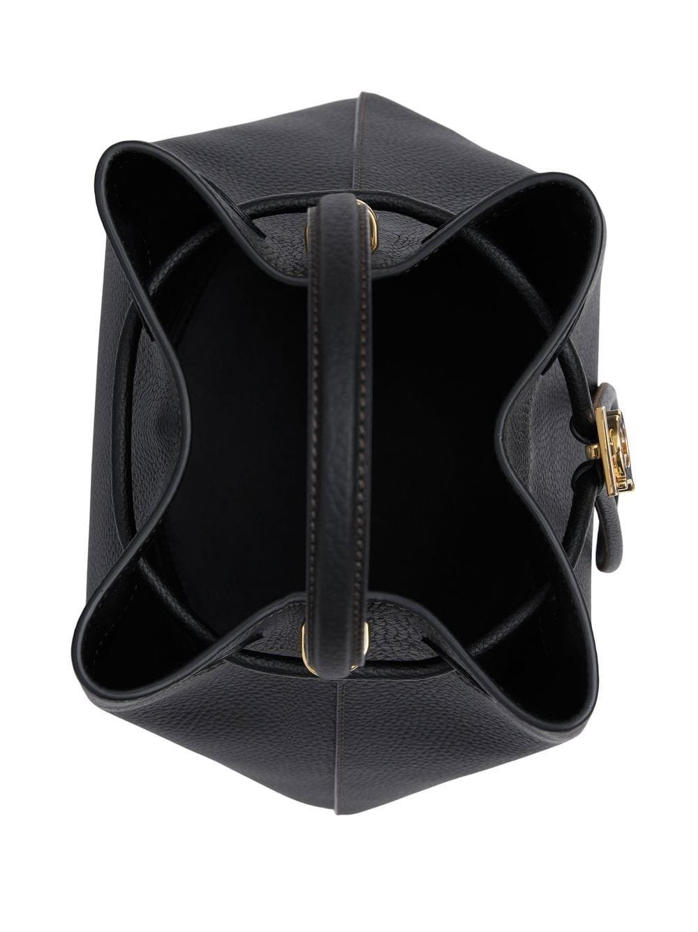 Burberry TB plaque embossed leather mini bag — view 4