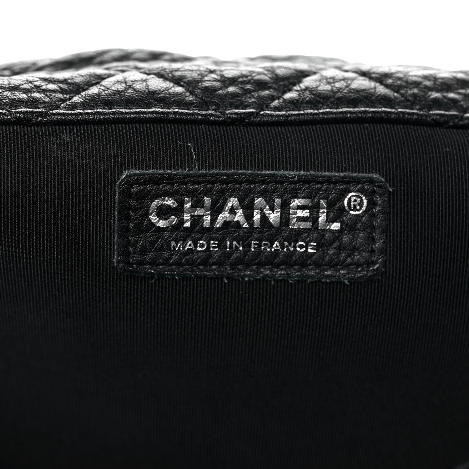 Chanel Calfskin Quilted XXL Travel Flap Bag Black — view 5