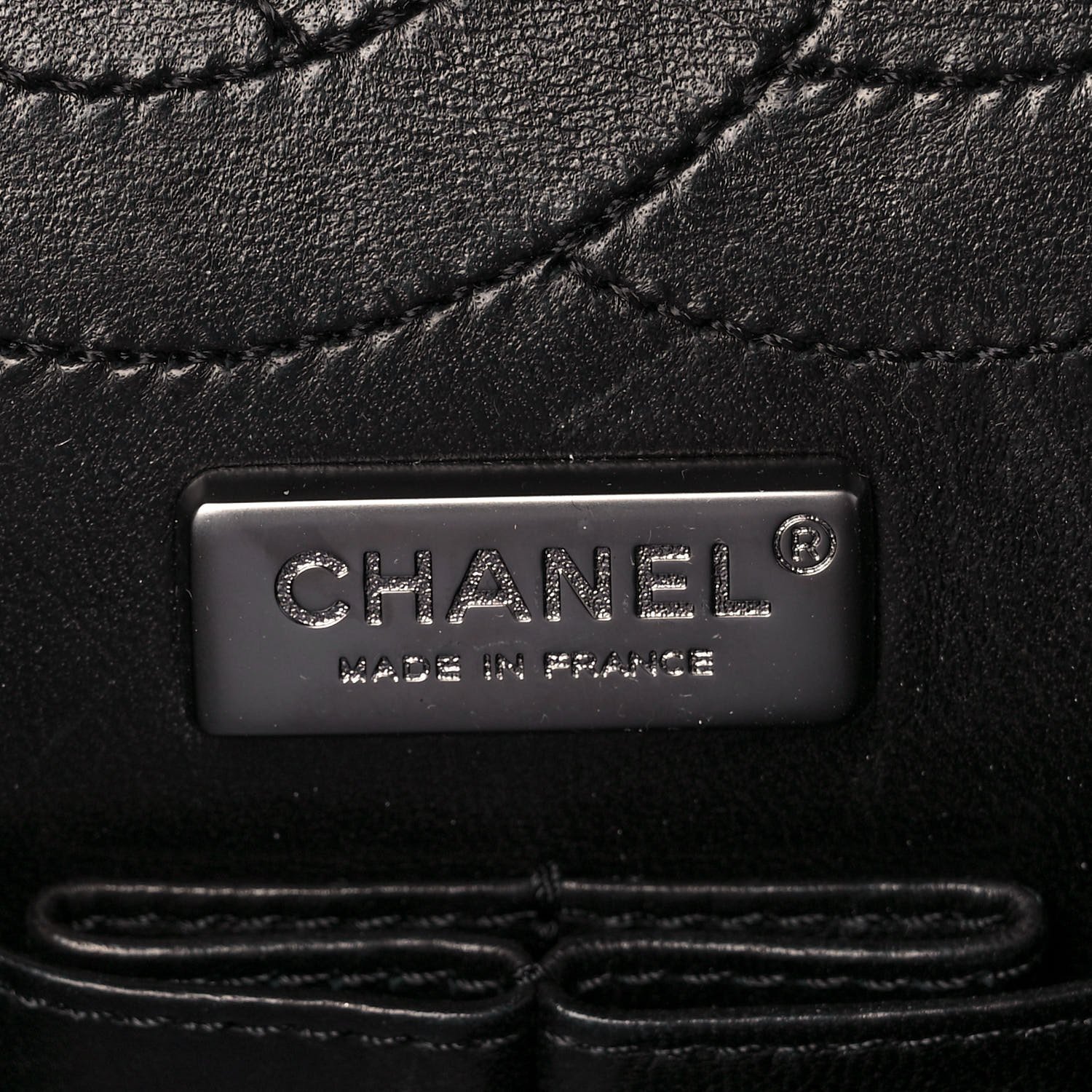 Chanel Persian Lamb Fur 2.55 Reissue 227 Flap Bag Black — view 5