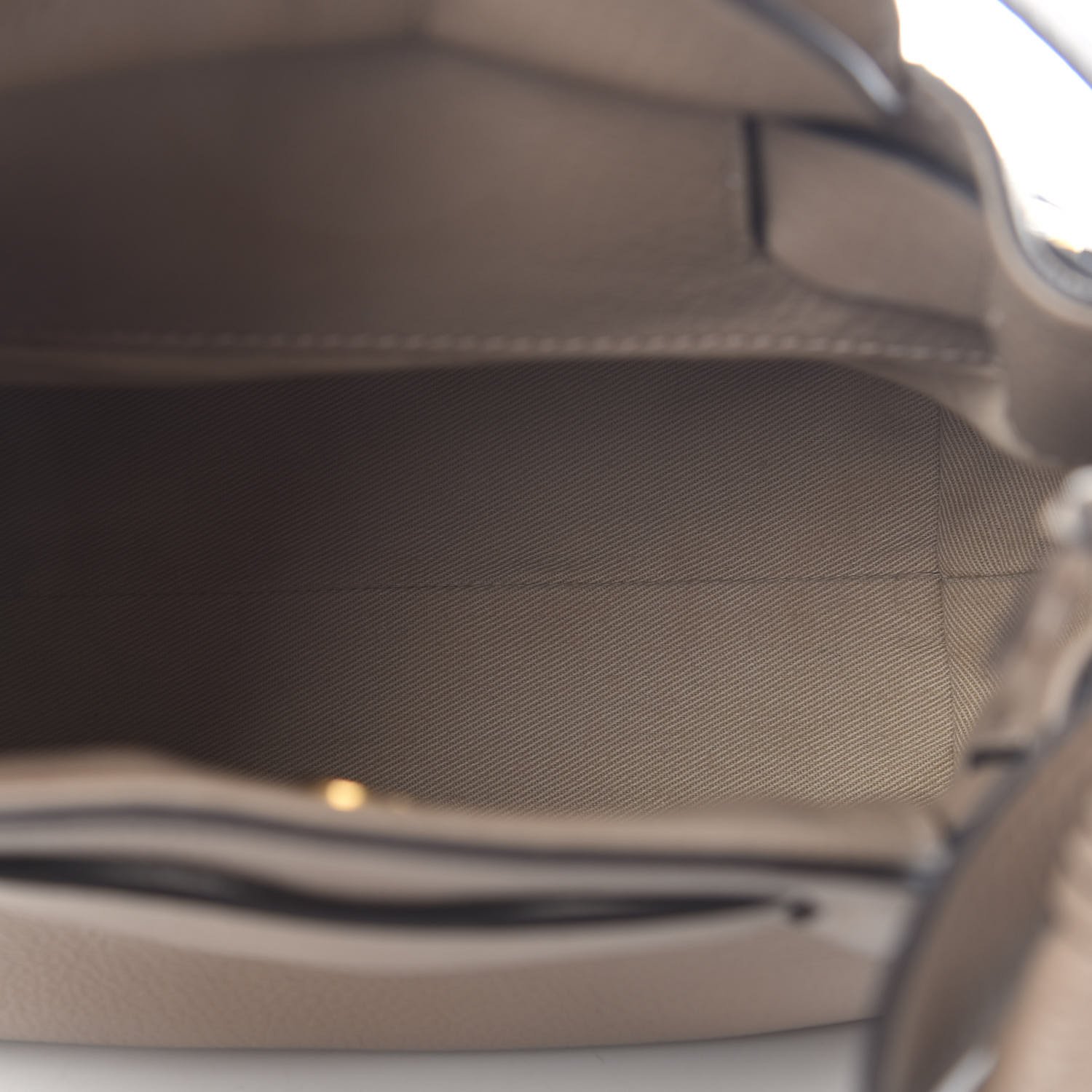 Chloe Suede Calfskin Small Owen Bucket Bag Motty Grey — view 4
