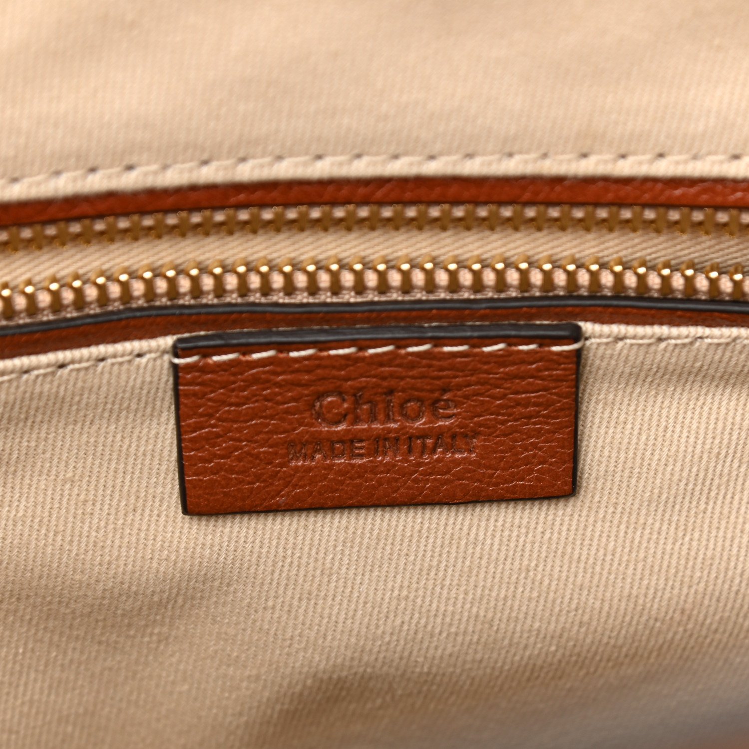 Chloe Calfskin Suede Medium Pixie Bag Saffron Red — view 4
