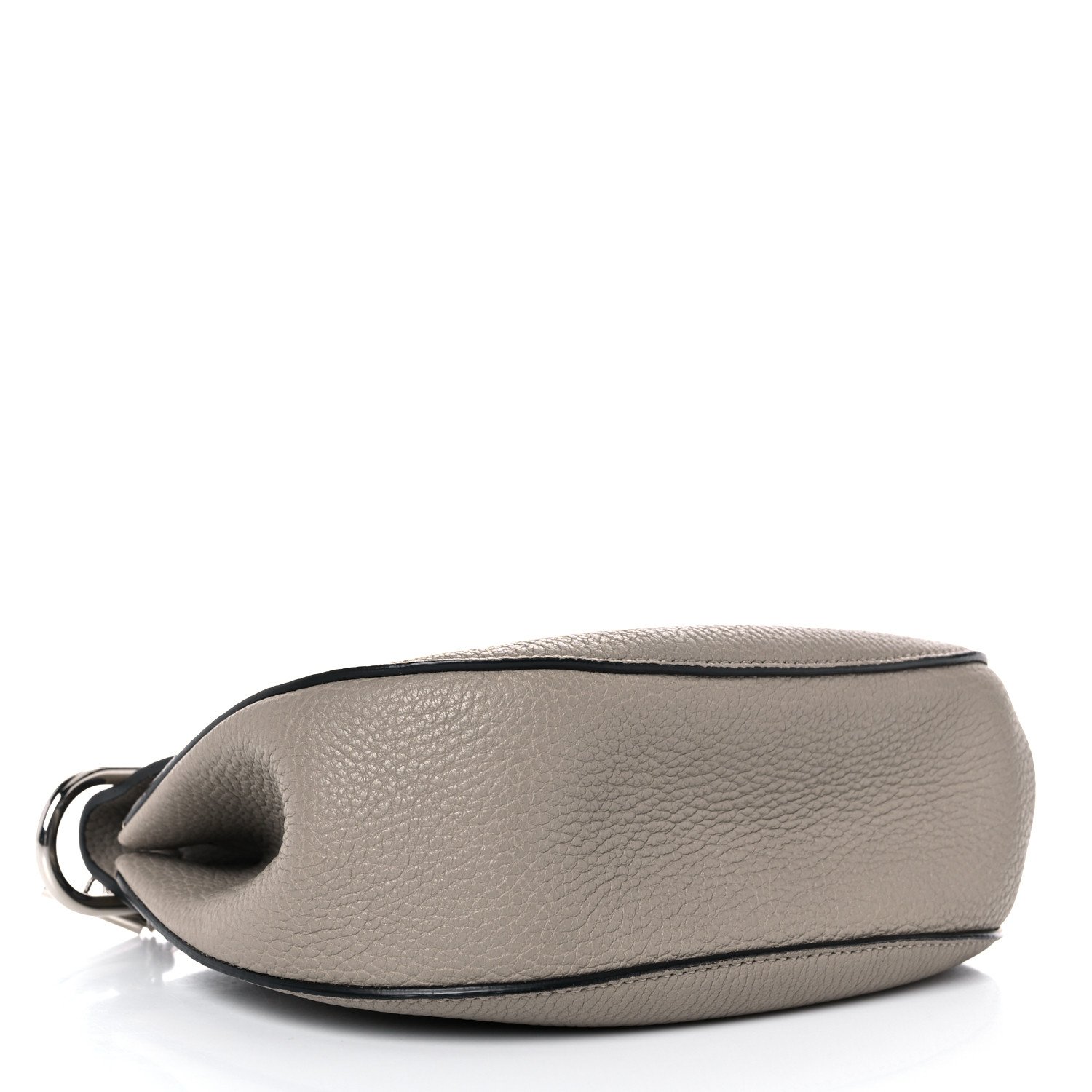 Chloe Grained Lambskin Drew Shoulder Bag Motty Grey — view 3