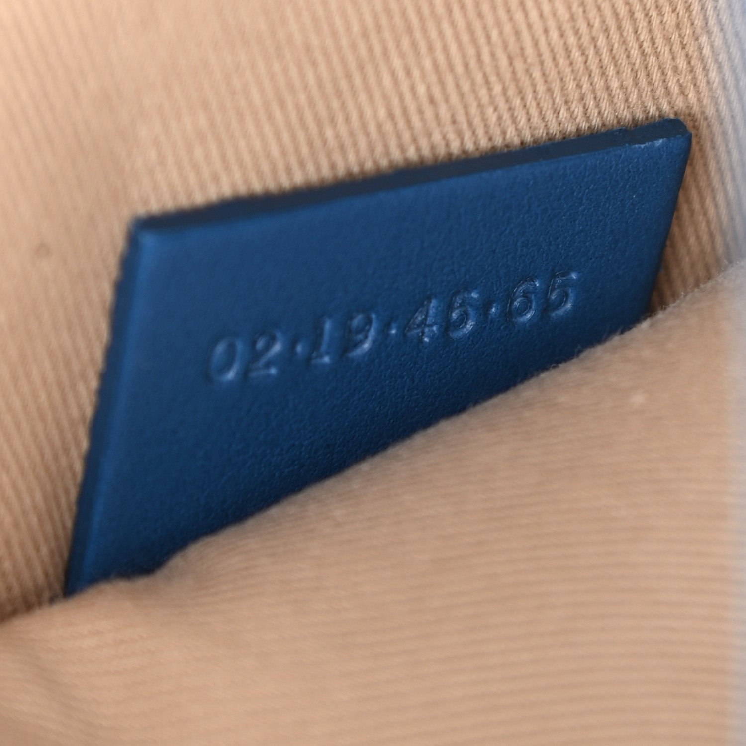 Chloe Calfskin Suede C Clutch With Chain Smoky Blue — view 3