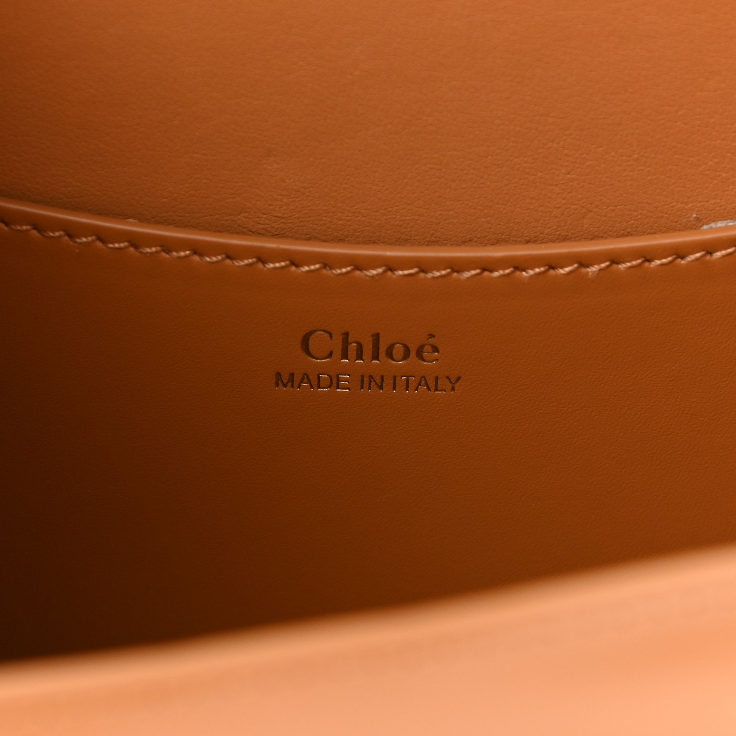Chloe Calfskin Kattie Shoulder Bag Autumnal Brow — view 4