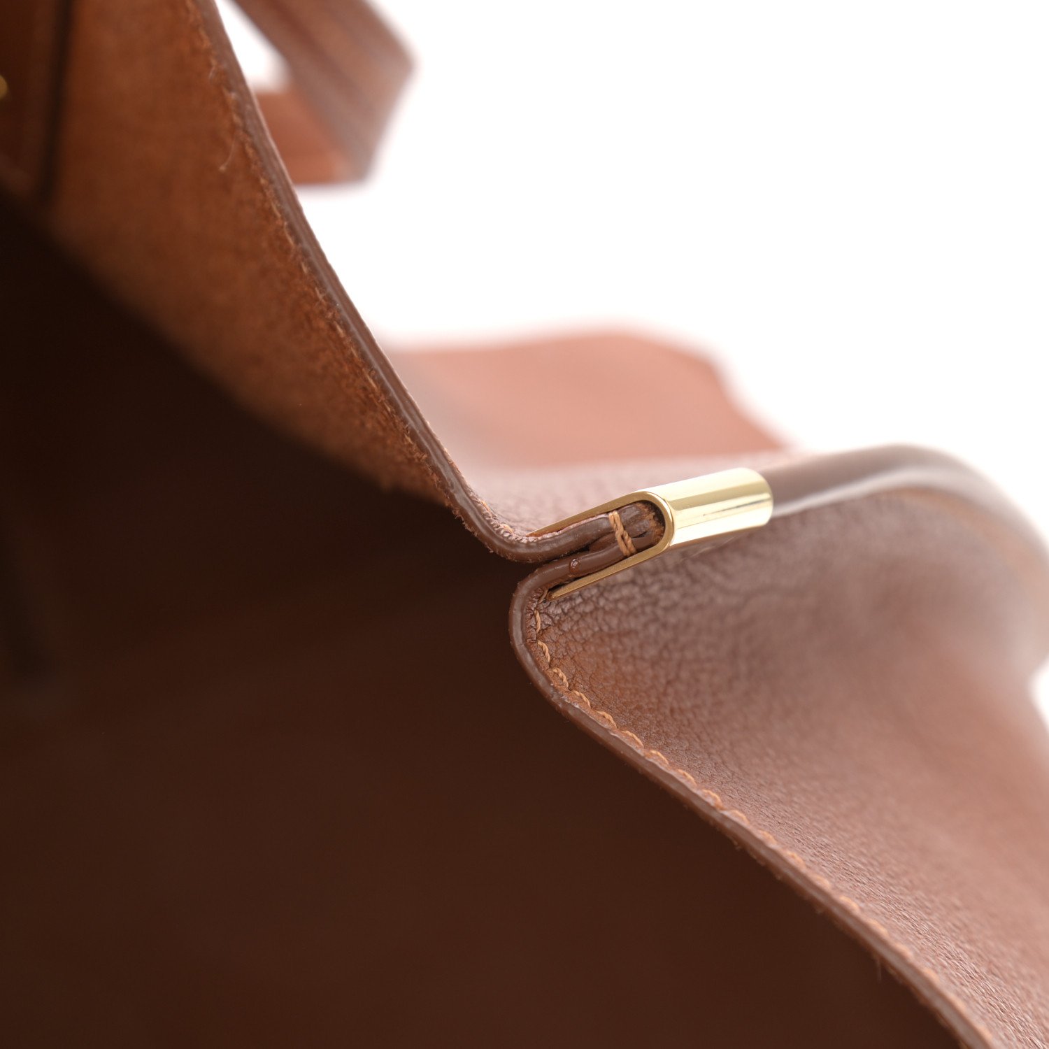 Chloe Calfskin Medium Vick Tote Caramel — view 4