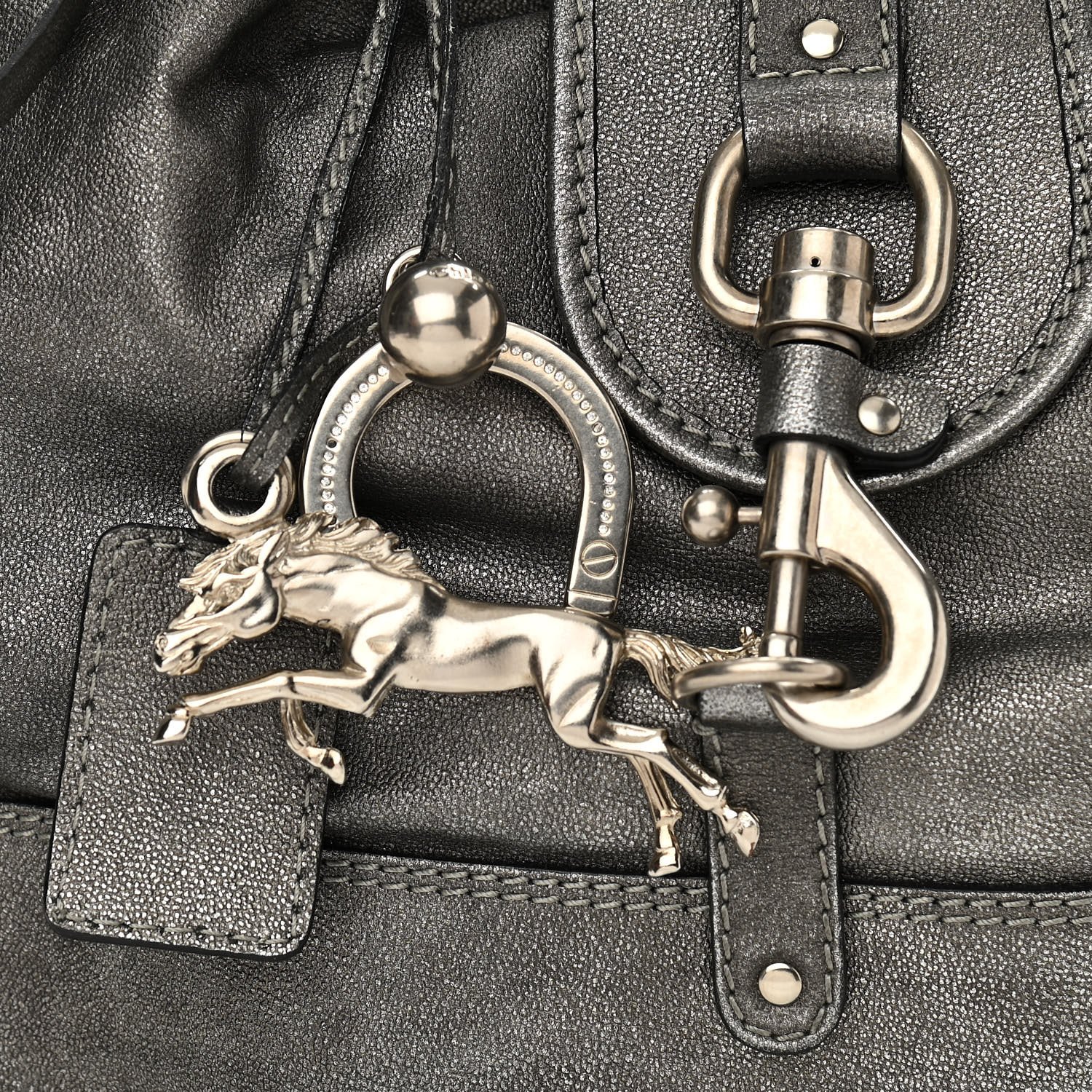 Chloe Metallic Calfskin Kerala Bag Canon — view 2