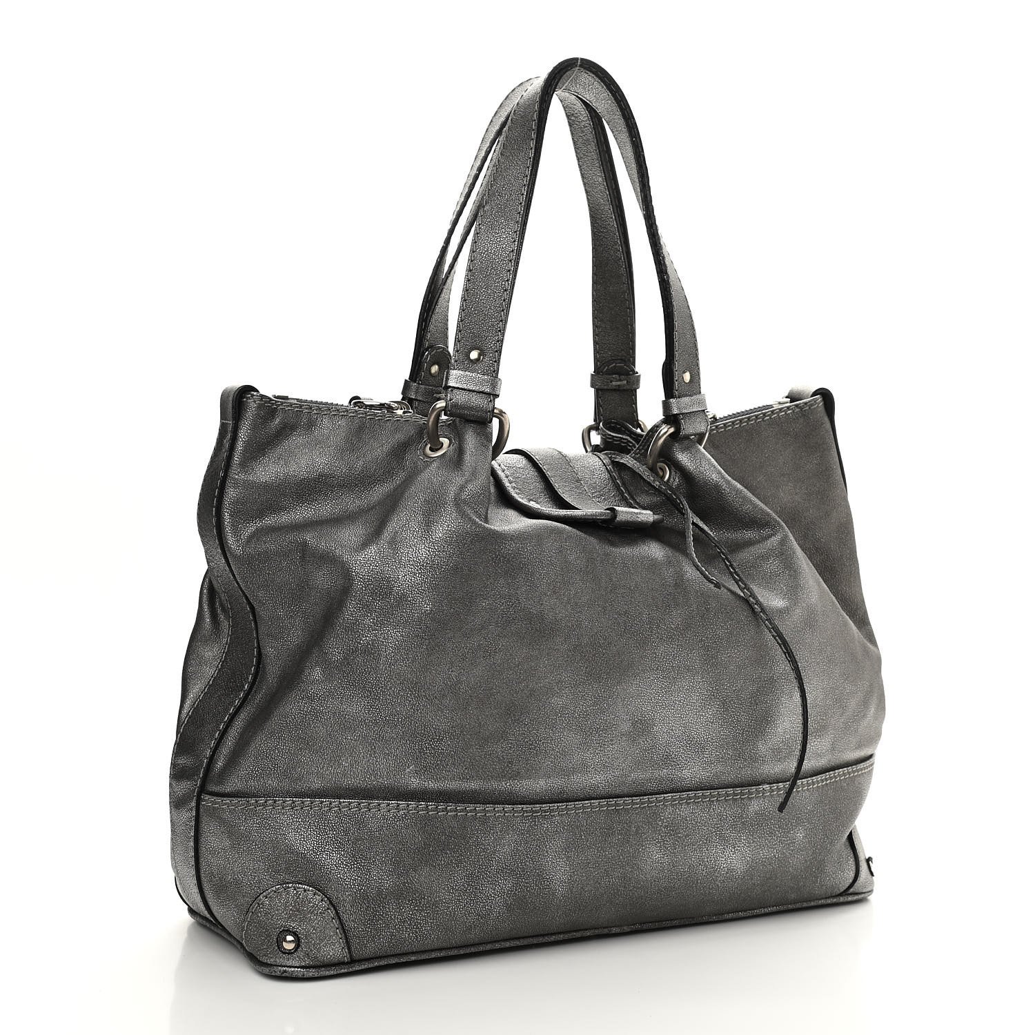 Chloe Metallic Calfskin Kerala Bag Canon — view 4