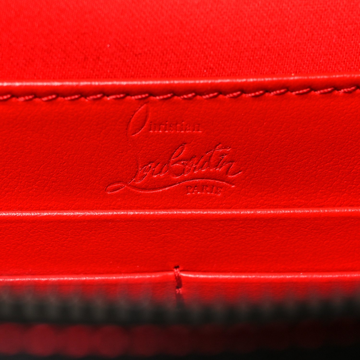 Christian Louboutin Kypipouch Messenger Bag Black Red — view 5