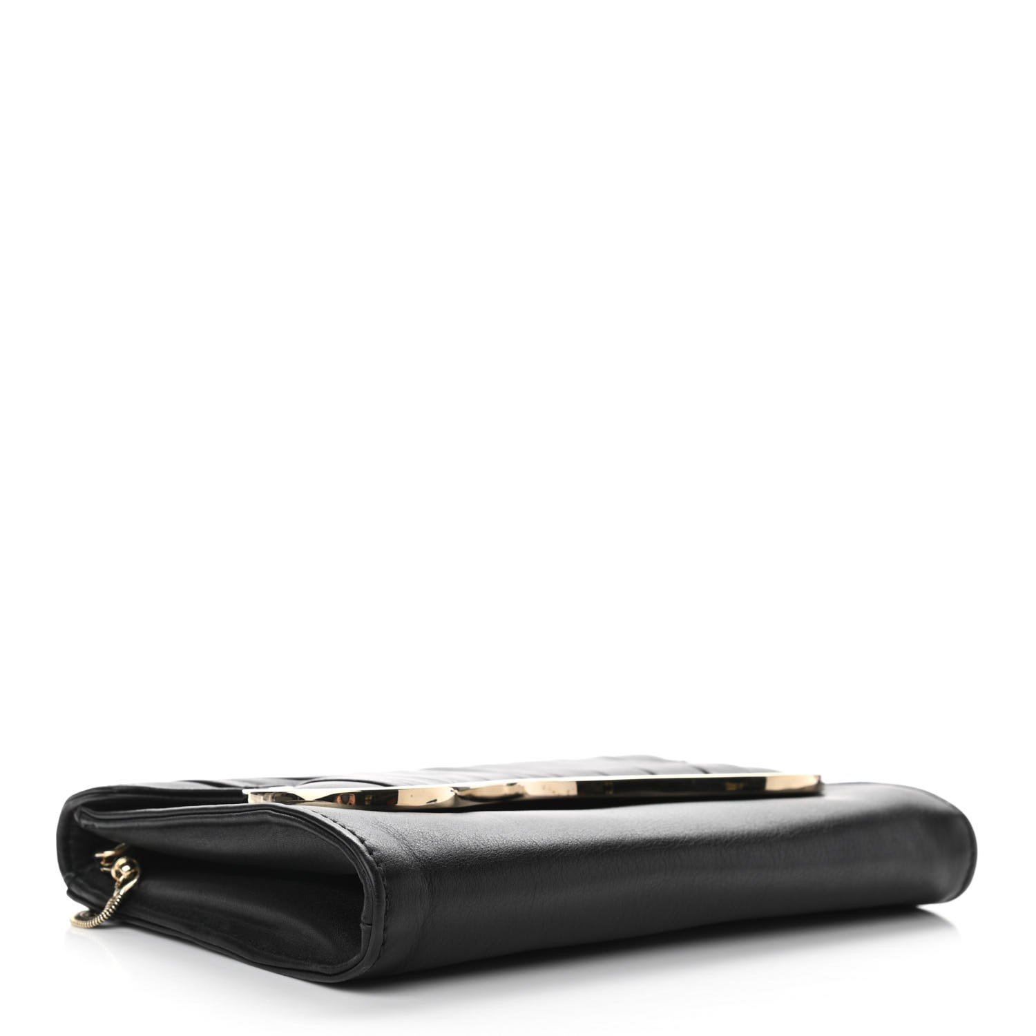 Christian Louboutin Calfskin Brooklin Clutch Black — view 4
