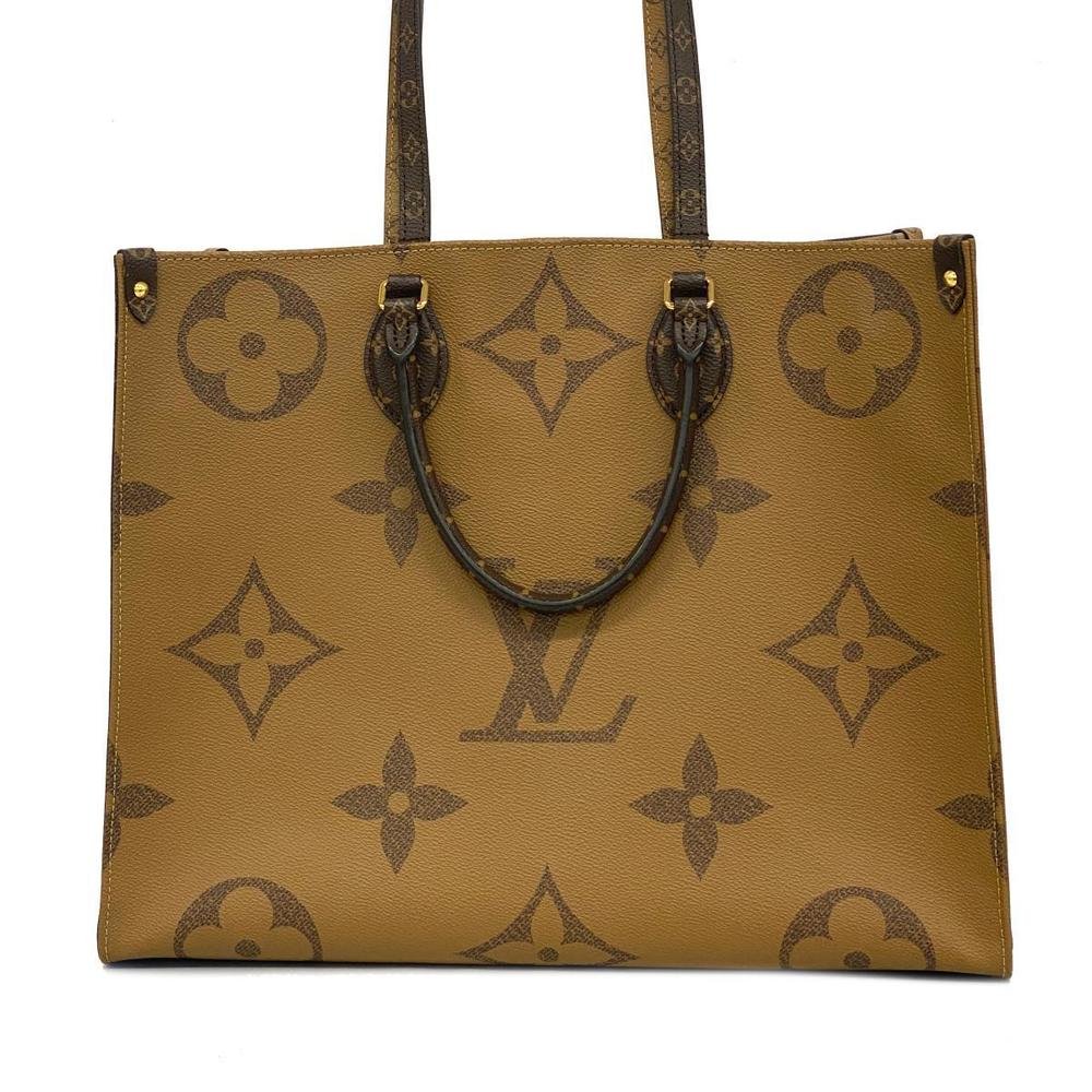 Louis Vuitton Monogram Reverse On the Go GM Two-Way Bag — view 2