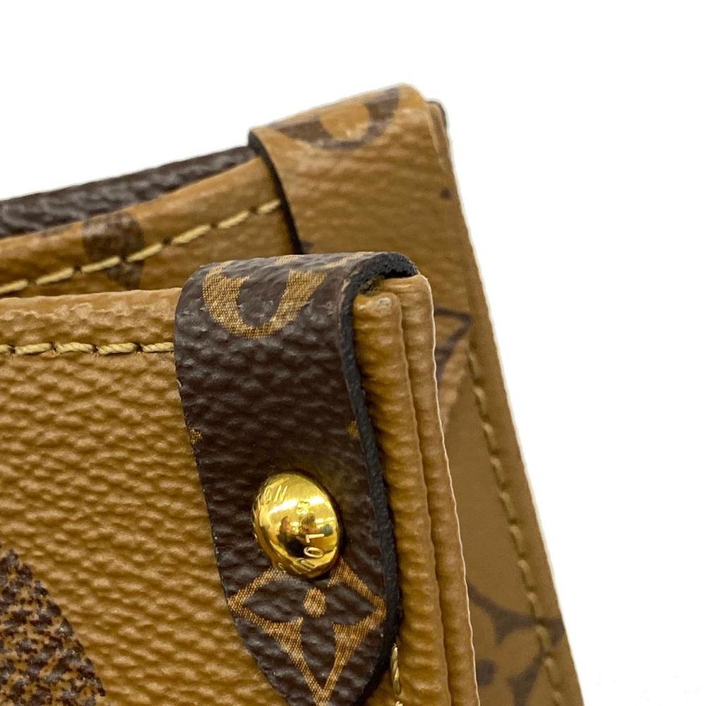 Louis Vuitton Monogram Reverse On the Go GM Two-Way Bag — view 3