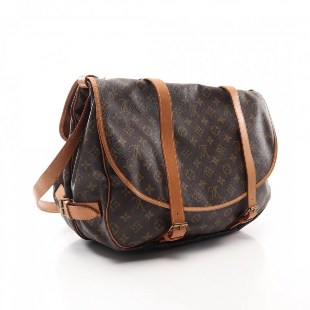Louis Vuitton Monogram Saumur 40 B+