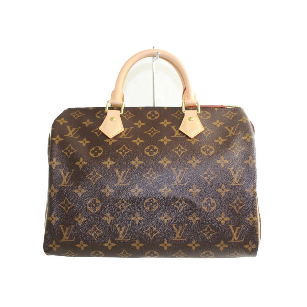 LOUIS VUITTON Speedy Monogram Brown Canvas Handbag LV — view 2