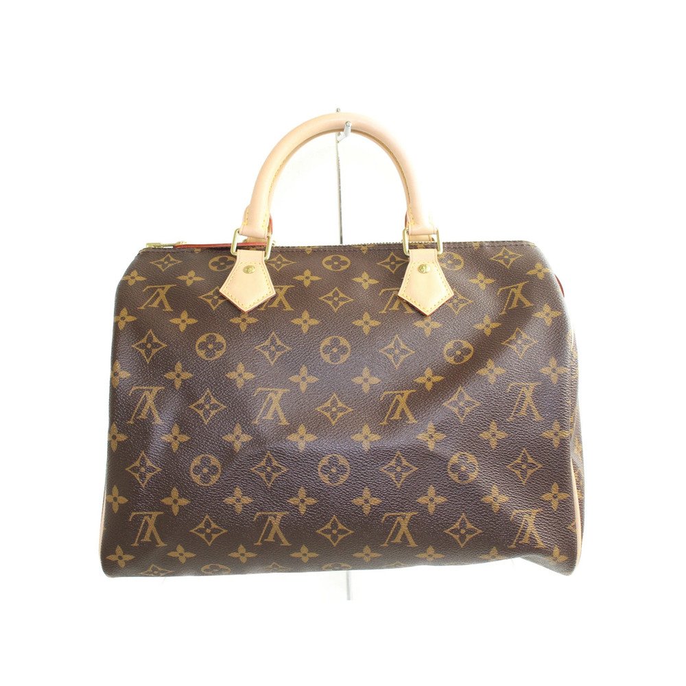 LOUIS VUITTON Speedy Monogram Brown Canvas Handbag LV — view 3