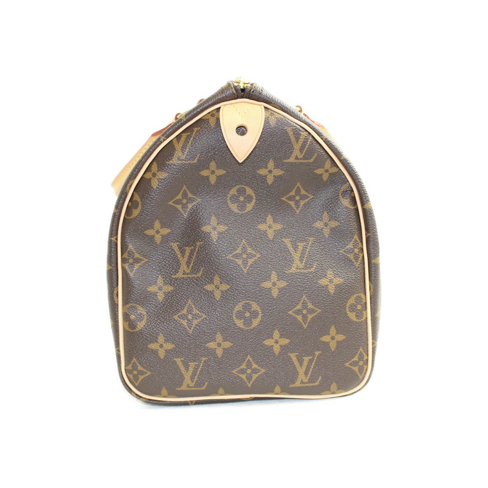 LOUIS VUITTON Speedy Monogram Brown Canvas Handbag LV — view 4