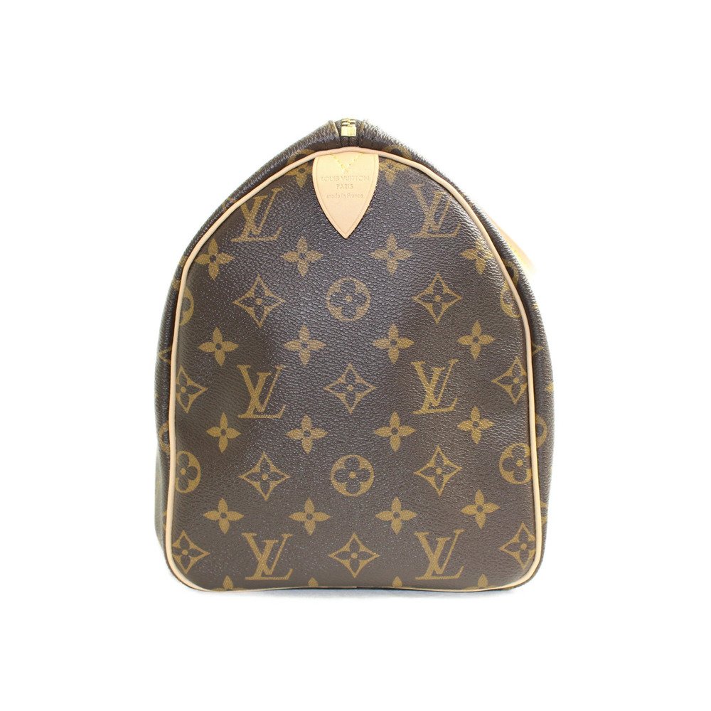 LOUIS VUITTON Speedy Monogram Brown Canvas Handbag LV — view 5