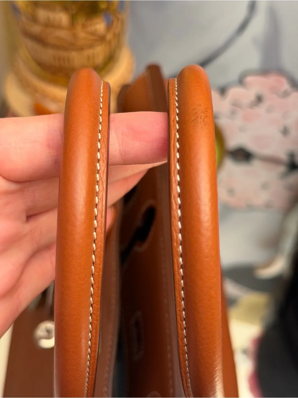 Report Hermes Birkin 30 Barenia leather bag — view 5