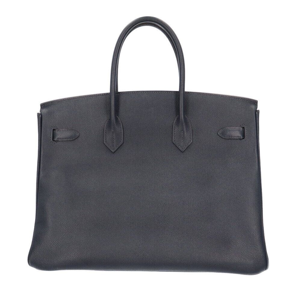 Hermes Birkin 35 Handbag, Veau Epsom Leather, Navy, Women's HERMES — view 2