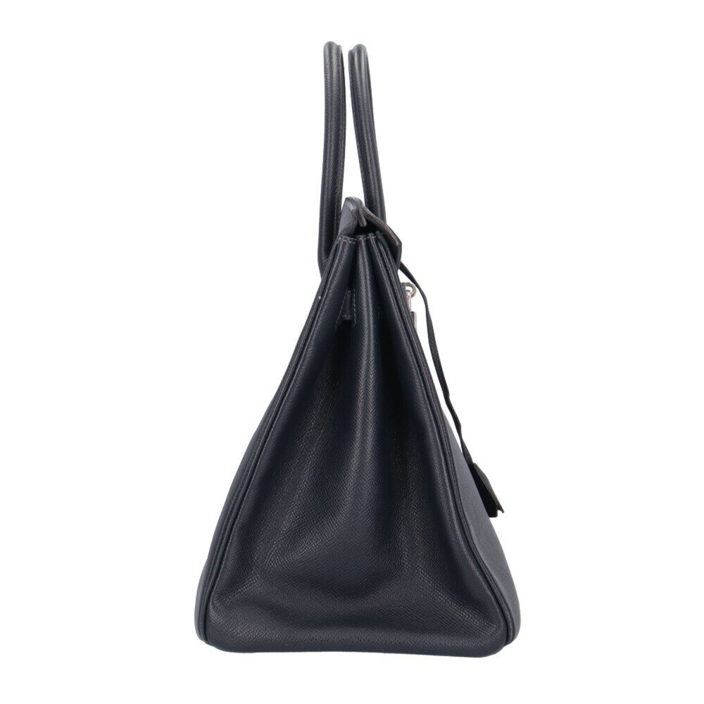 Hermes Birkin 35 Handbag, Veau Epsom Leather, Navy, Women's HERMES — view 3