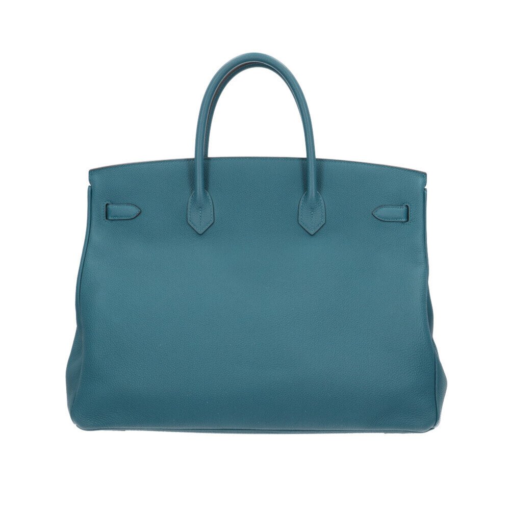 Hermes Birkin 40 Handbag, Togo Leather Green, Women's HERMES — view 2