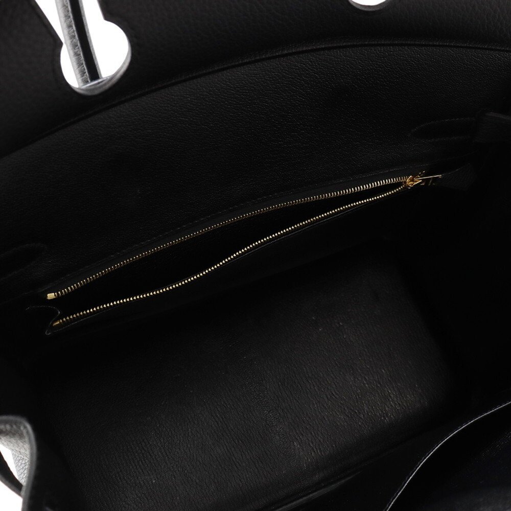 Hermes Birkin 30 Black Pink Togo C Stamp HERMES Handbag Women's — view 5