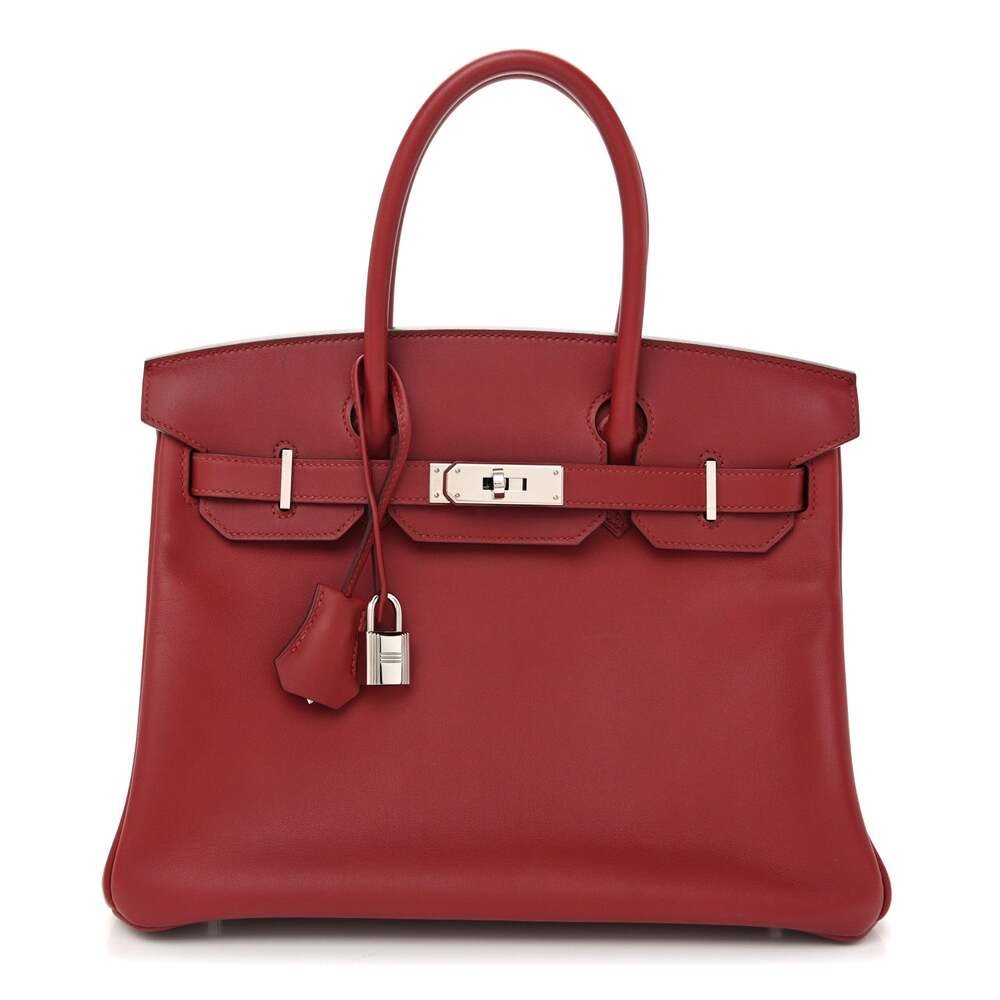 Hermes Swift Birkin 30 Rouge
