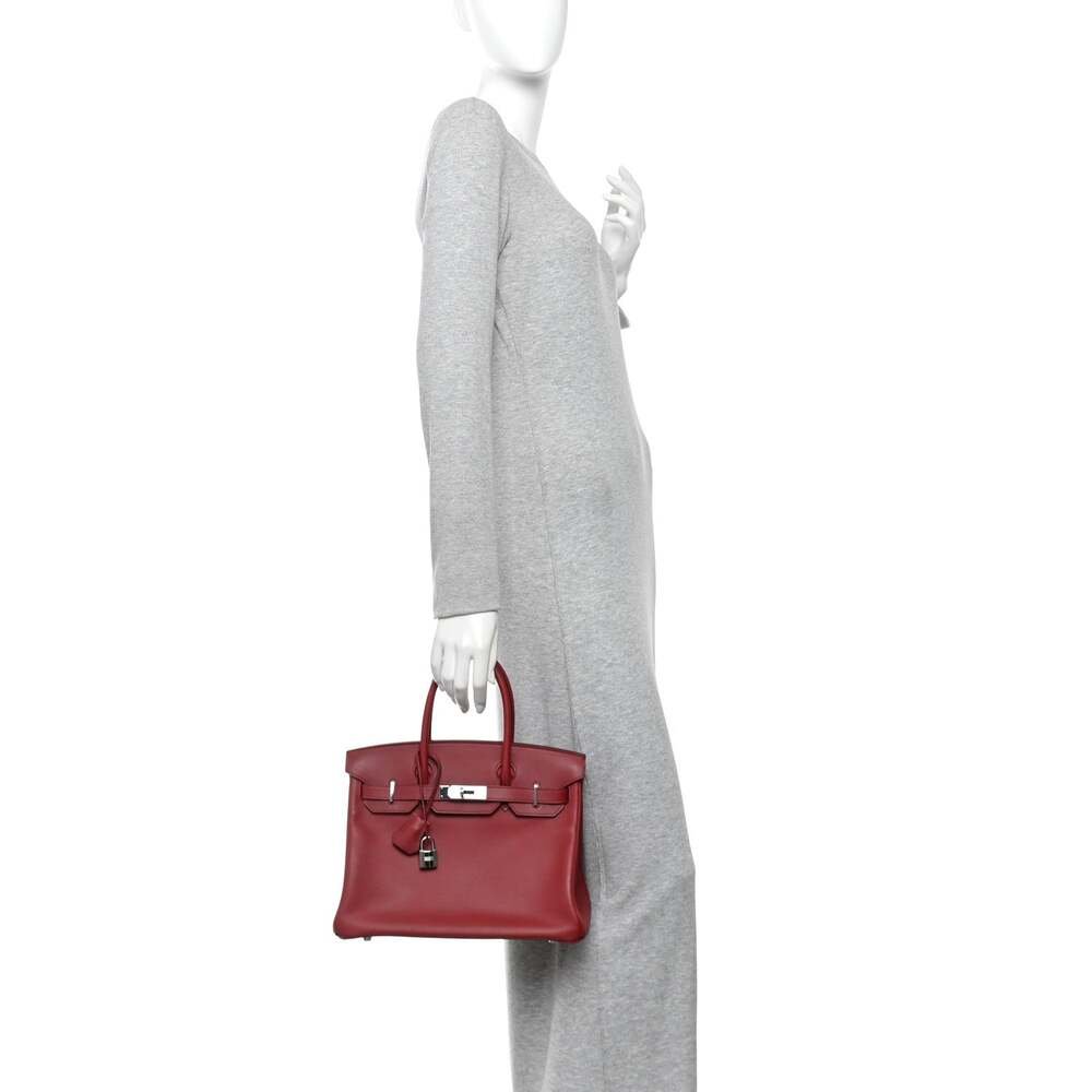 Hermes Swift Birkin 30 Rouge — view 2