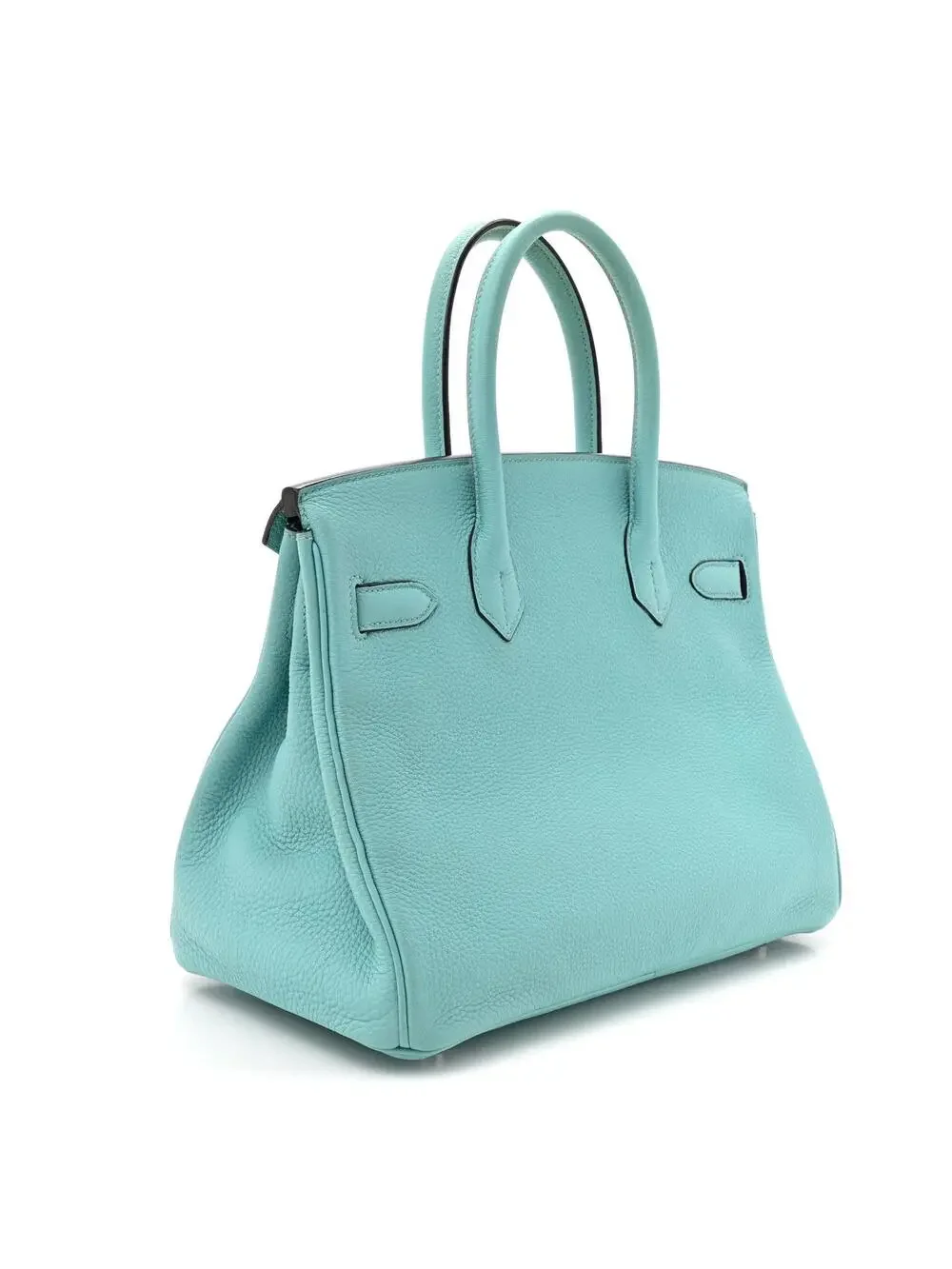 Hermes Togo Birkin 30 Bleu Atoll — view 3